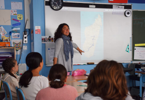 Intervention de Tatiana Miralles à l'école Mme de Sévigné